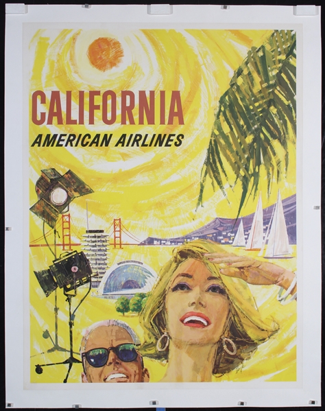 American Airlines - California by Boyle. ca. 1960