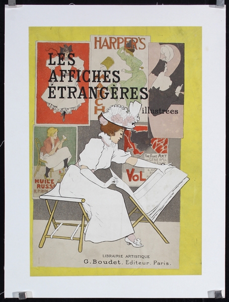 Les Affiches Etrangeres (Front & Back Covers), 1897