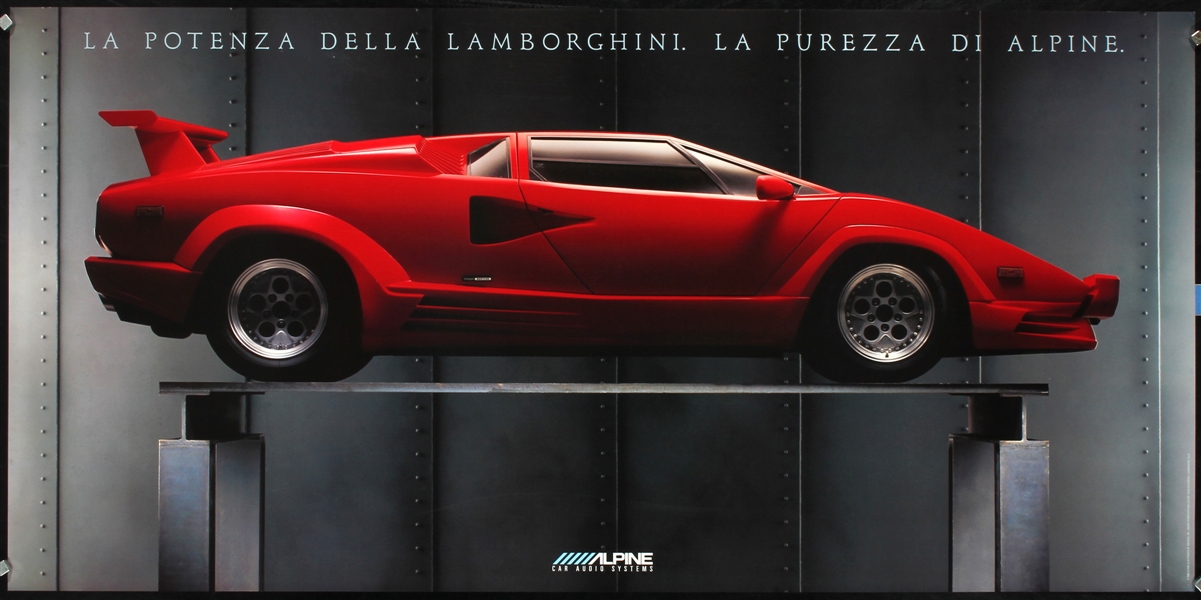 La Potenza della Lamborghini - Alpine, 1989