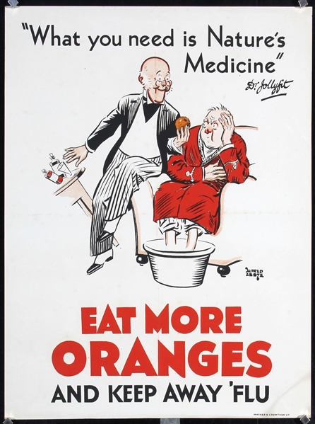 Eat More Oranges by Alfred  Leete, ca. 1928