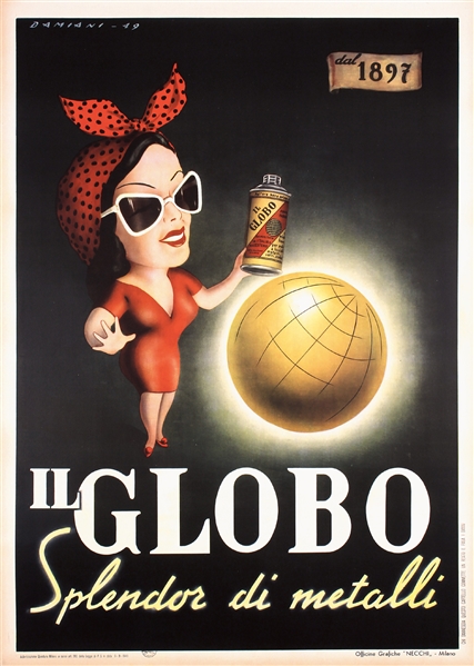 Il Globo by Damiani, 1949
