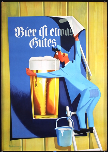 Bier ist etwas Gutes by Marcel Vidoudez, 1960