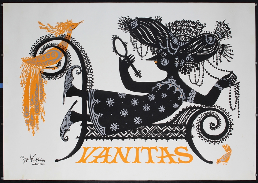 Vanitas by Björn Wiinblad, 1954