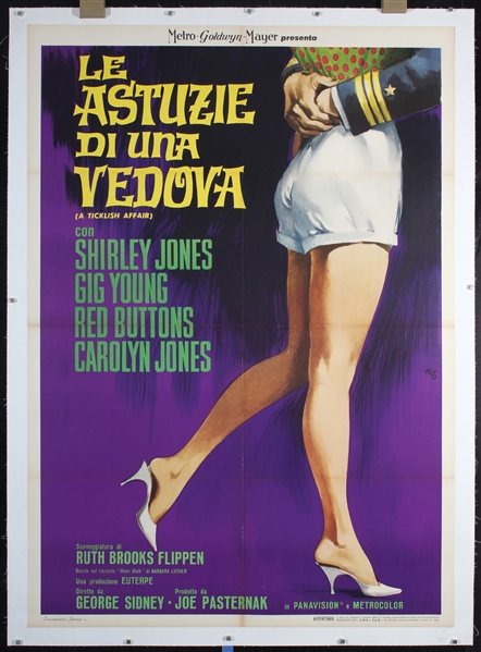 Le Astuzie die una Vedova / A Ticklish Affair by Campeggi, 1963