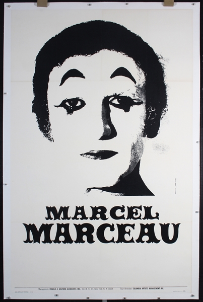 Marcel Marceau by Jean Lattes, 1971
