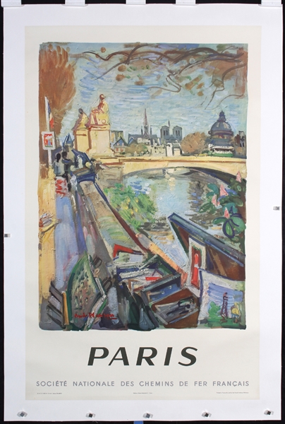France by Train - Paris by André Planson, 1953