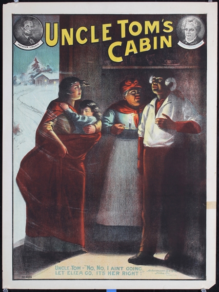 Uncle Toms Cabin - No, no, I aint going (+ 4 Posters) by Anonymous, ca. 1900