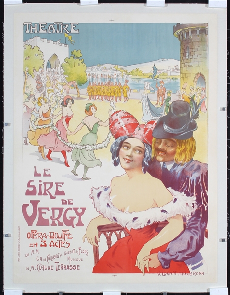 Le Sire de Vergy by Lorant-Heilbronn, ca. 1900