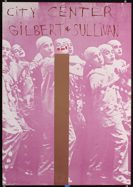 Gilbert & Sullivan - City Center by Jim Dine, 1968