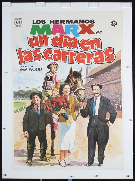 Un Dias en las Carreras / A Day at the Races by Anonymous, ca. 1974