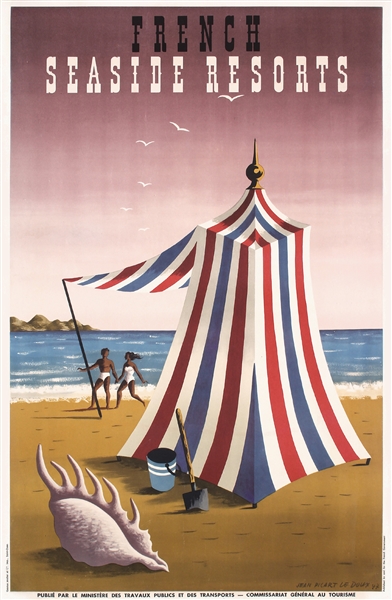 French Seaside Resorts by Jean Picart le Doux, 1947