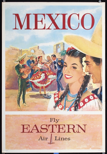 Eastern Air Lines - Mexico by Anonymous, ca. 1958