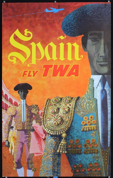 TWA - Spain by David Klein, ca. 1958