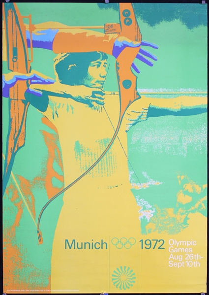 Olympic Games Munich (Archery - English Version) by Otl Aicher, 1972