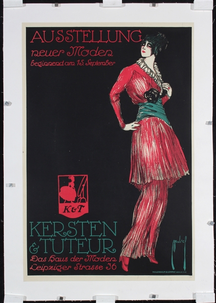 Ausstellung neuer Moden - Kersten & Tuteur by Ernst Deutsch, 1912