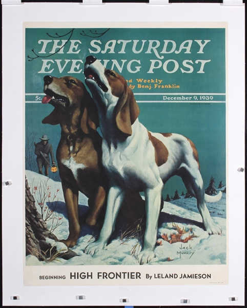The Saturday Evening Post (Hound Dog) by Jack Murray, 1939