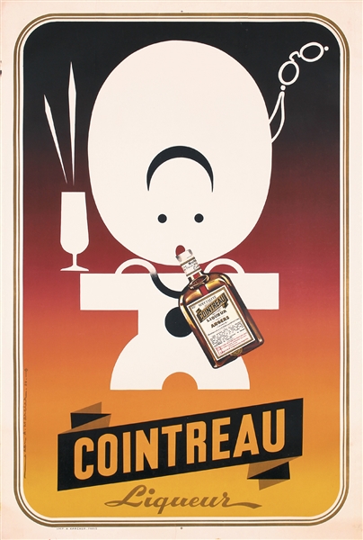 Cointreau by Jean Mercier, 1950
