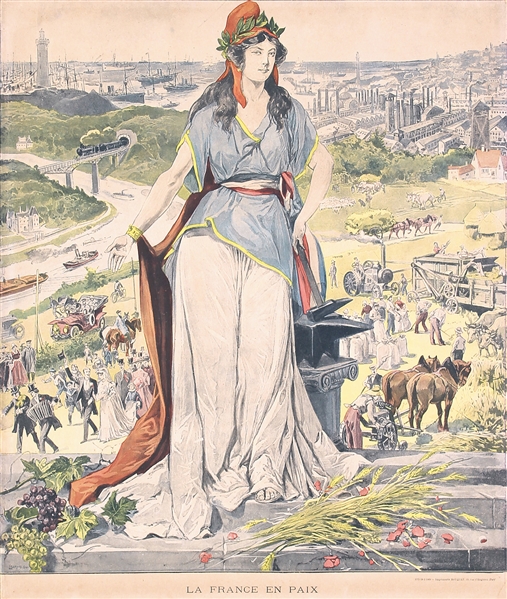 La France en Paix by Anonymous, 1909