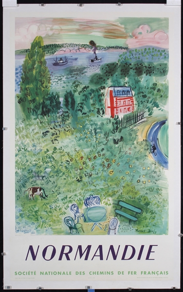 Normandie by Raoul Dufy, 1954