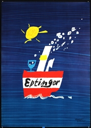 Eptinger (boat) by Herbert Leupin, 1959