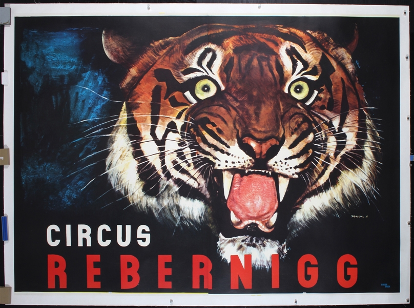 Circus Rebernigg by Praschl, 1957