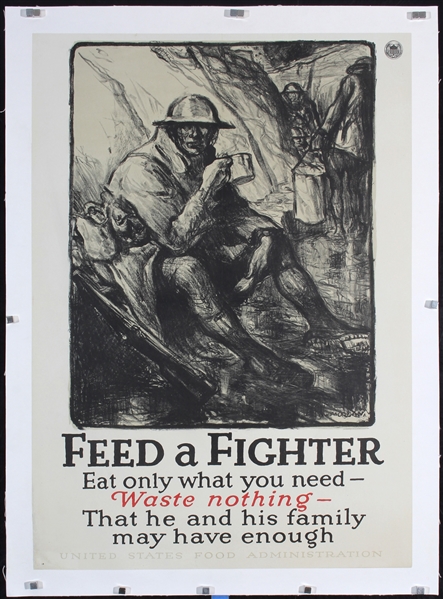 Feed a fighter by Wallace Morgan, ca. 1918