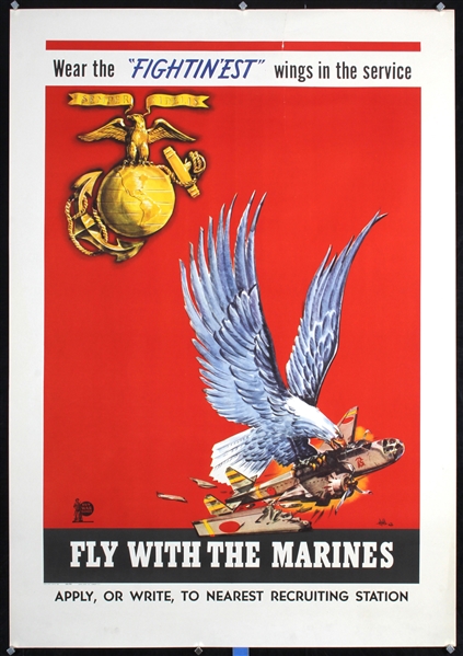 Fly with the Marines by Monogr.  H.H.L., 1942