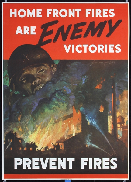 Home Front Fires are Enemy Victories by Anonymous, 1944