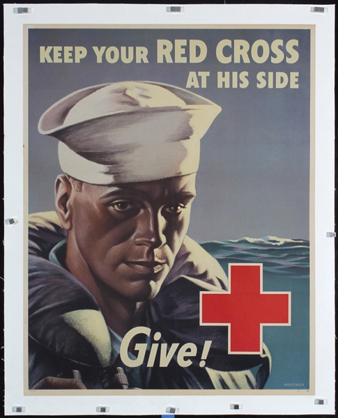 Keep your Red Cross is at his side by Whitman, ca. 1944