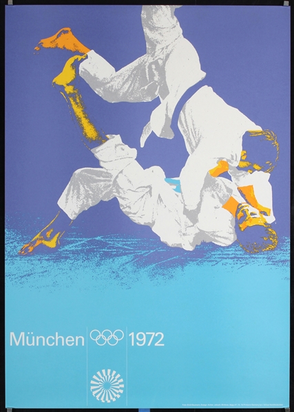 München (Olympic Games - Judo) by Otl Aicher, 1972