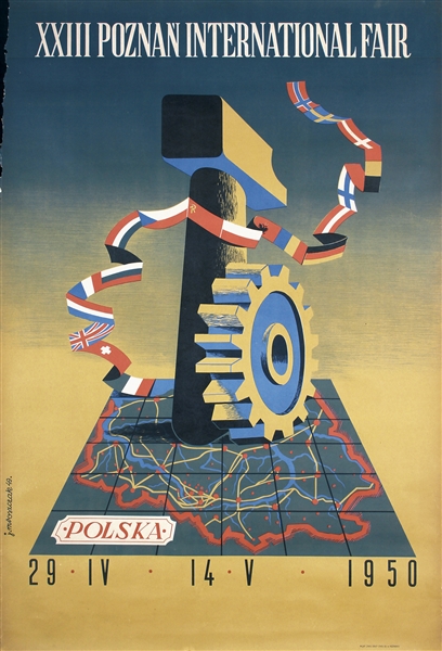 Poznan International Fair by Josef Mroszczak, 1950