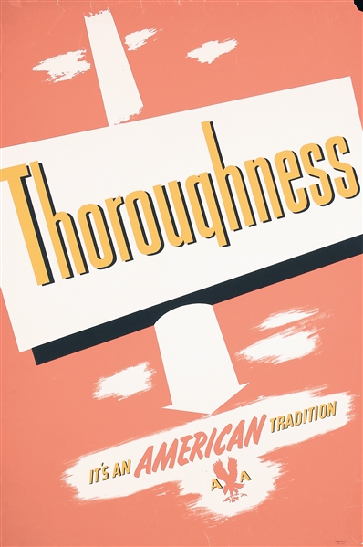 American Airlines - Thoroughness by Anonymous, 1943
