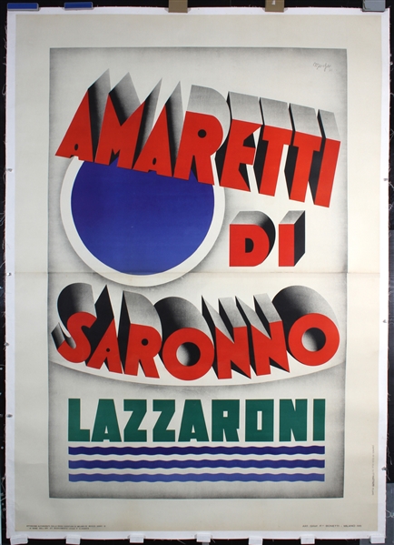 Amaretti Di Saronno by Marcello Marchesi, 1932