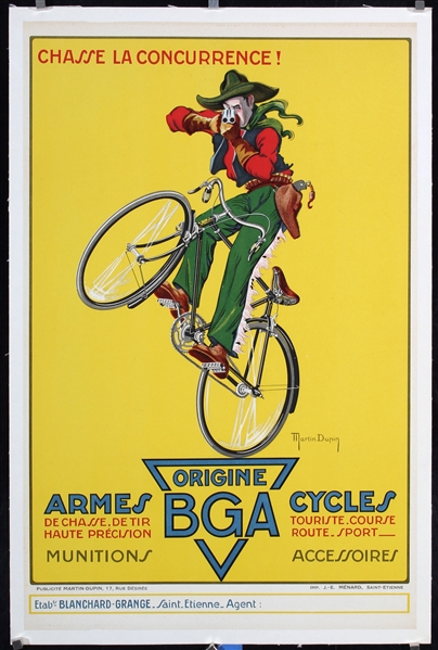 BGA Cycles by Martin Dupin, ca. 1930