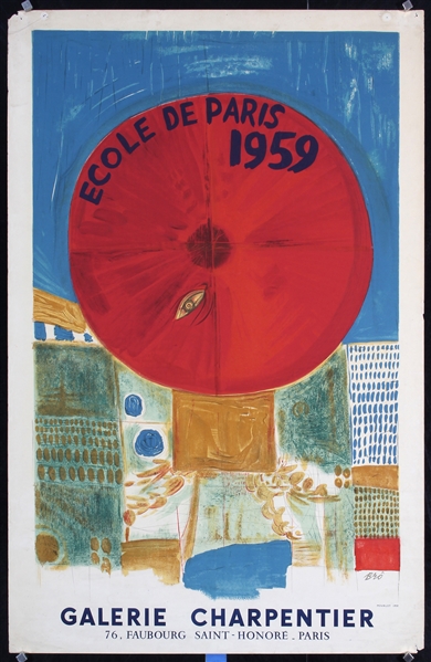 Ecole de Paris - Galerie Charpentier by Rene Bro, 1959
