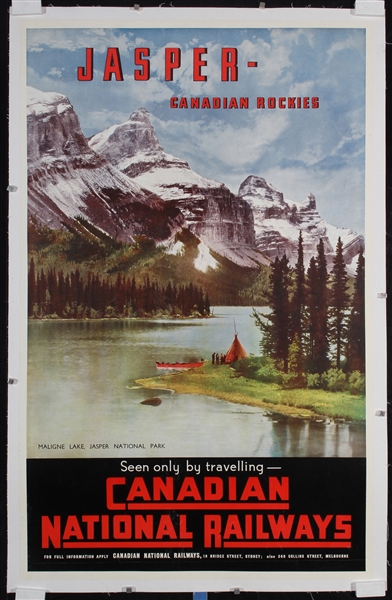 Canadian National Railways - Jasper by Anonymous, ca. 1935