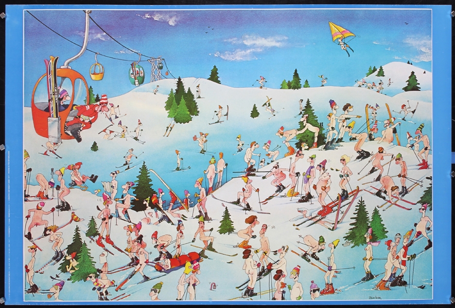 Wintersports (Nudist Ski Resort) by Roger Blachon, 1977