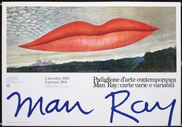 Milano Padiglione darte (Lips) by Man Ray, 1983