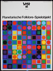 Planetarische Folklore-Spielobjekt by Victor Vasarely, 1969