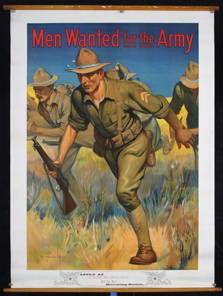 Men Wanted for the Army (Army) by I.B. Hazelton, 1914
