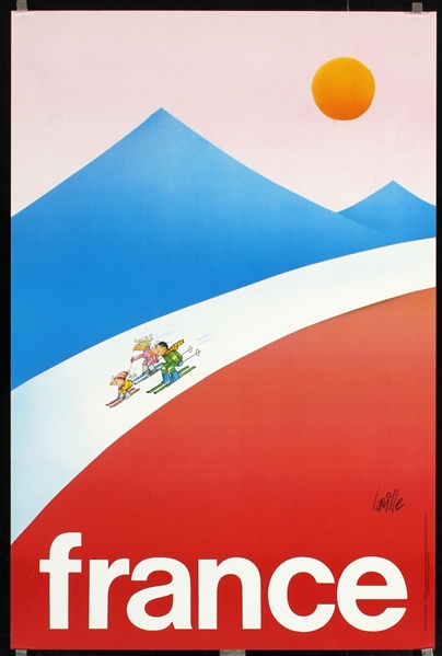France (Ski) by Laville, ca. 1970