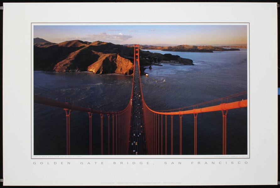 Golden Gate Bridge - San Francisco by Robert David , 1987