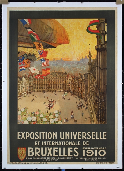 Exposition Universelle by Henri Cassiers, 1910