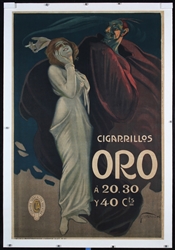 Cigarillos Oro by Garric, 1905