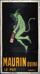 Maurin Quina (3-Sheet Format) by Leonetto Cappiello, 1906
