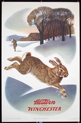 Western Winchester (Rabbit) by Weimar Pursell, 1955