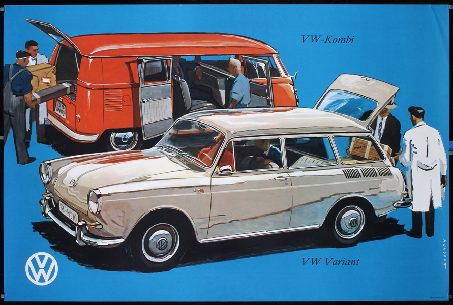 VW - Kombi - Variant (Volkswagen) by Victor Mundorff, ca. 1961