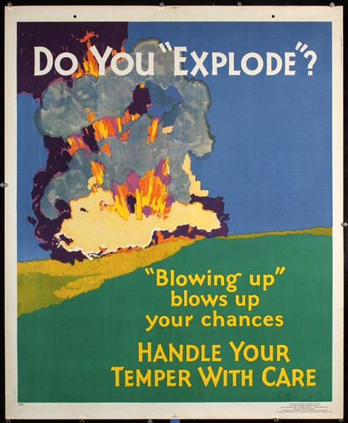 Do you explode? by Anonymous - USA, 1929