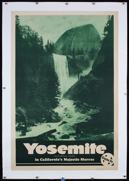 Santa Fe - Yosemite by Anonymous - USA, ca. 1938