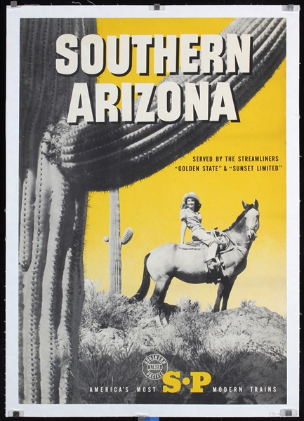 Southern Pacific - Southern Arizona by Ray Bethers, ca. 1960
